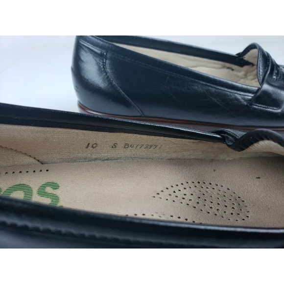 SAS Tripad Comfort Womens Black Leather Shoes - Picture 3 of 8